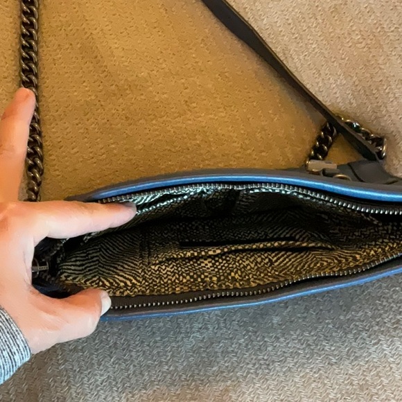 Rebecca Minkoff Gunmetal Chain Crossbody - Picture 11 of 14
